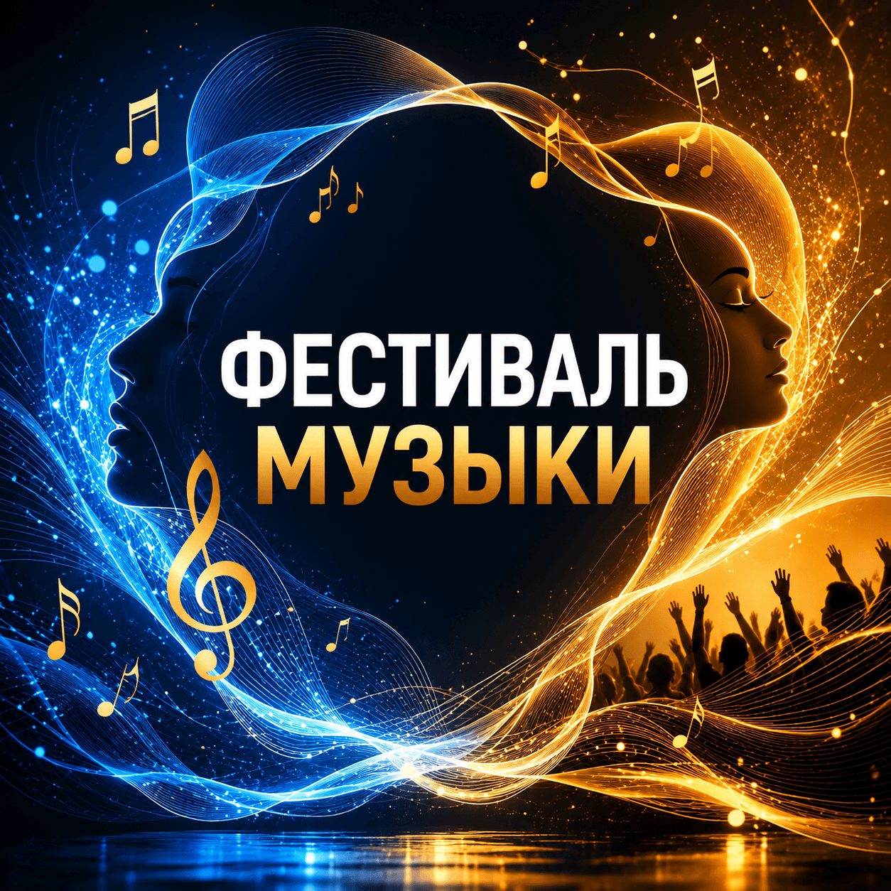 Фестиваль музыки. Фон