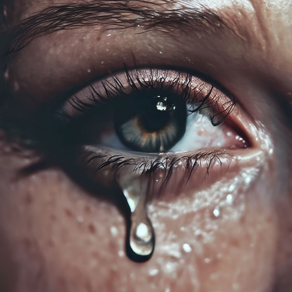 Слезы – вода.