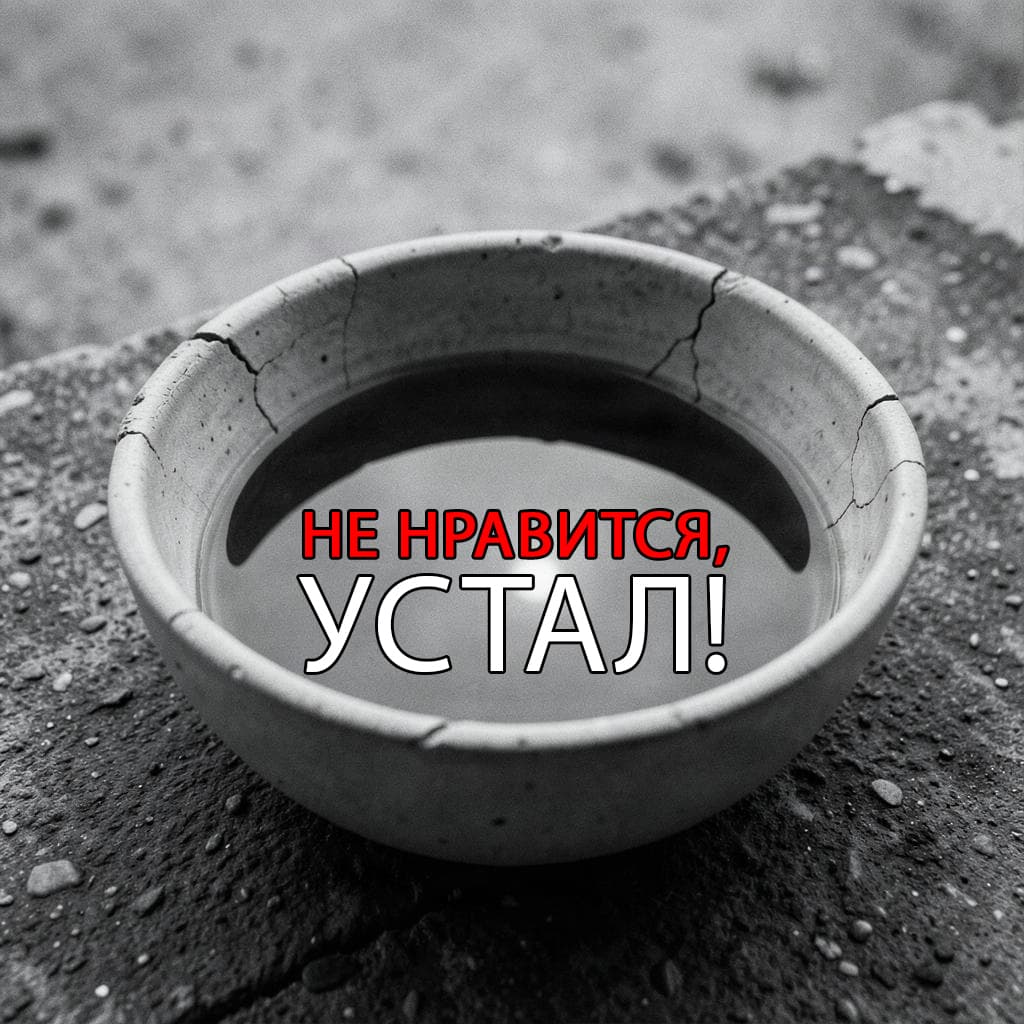 Не нравится, устал!