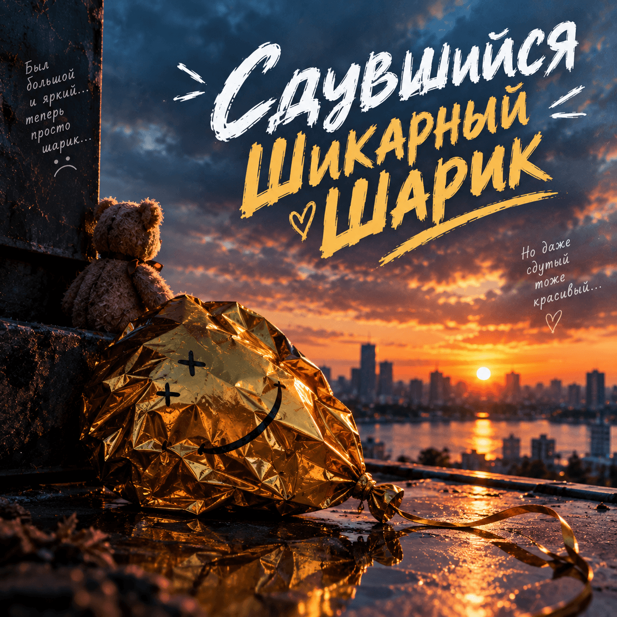 Сдувшийся шикарный шарик