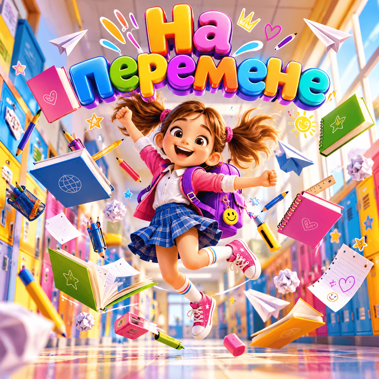 На перемене